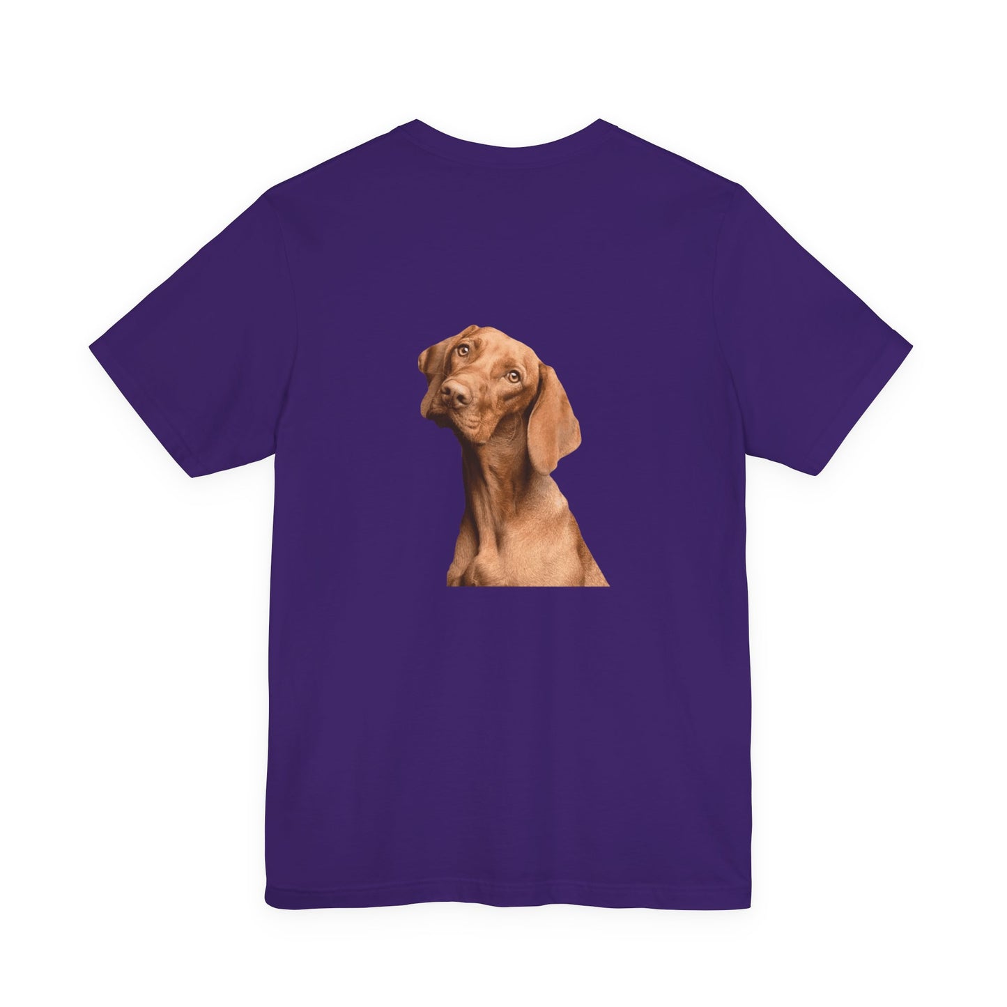 Maison Paw Vizsla Portrait Tee — Dog Lover Short Sleeve T-Shirt