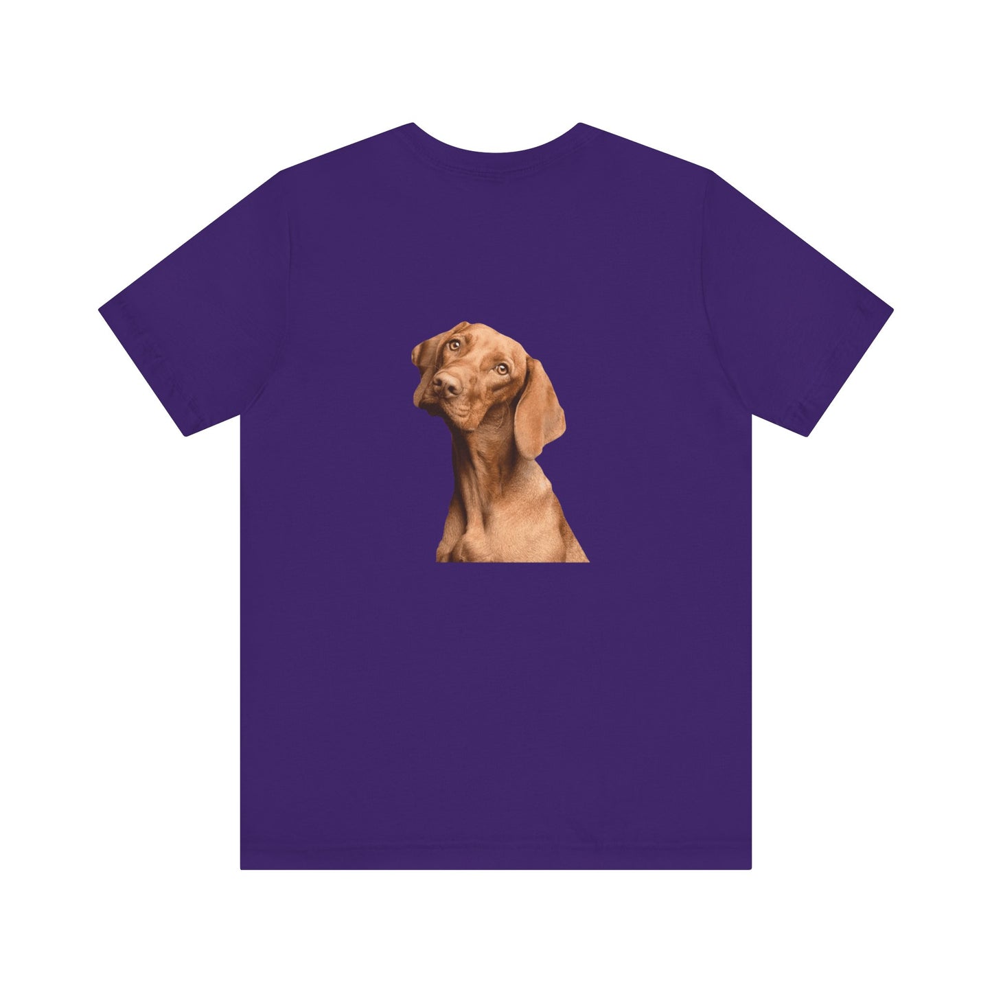 Maison Paw Vizsla Portrait Tee — Dog Lover Short Sleeve T-Shirt