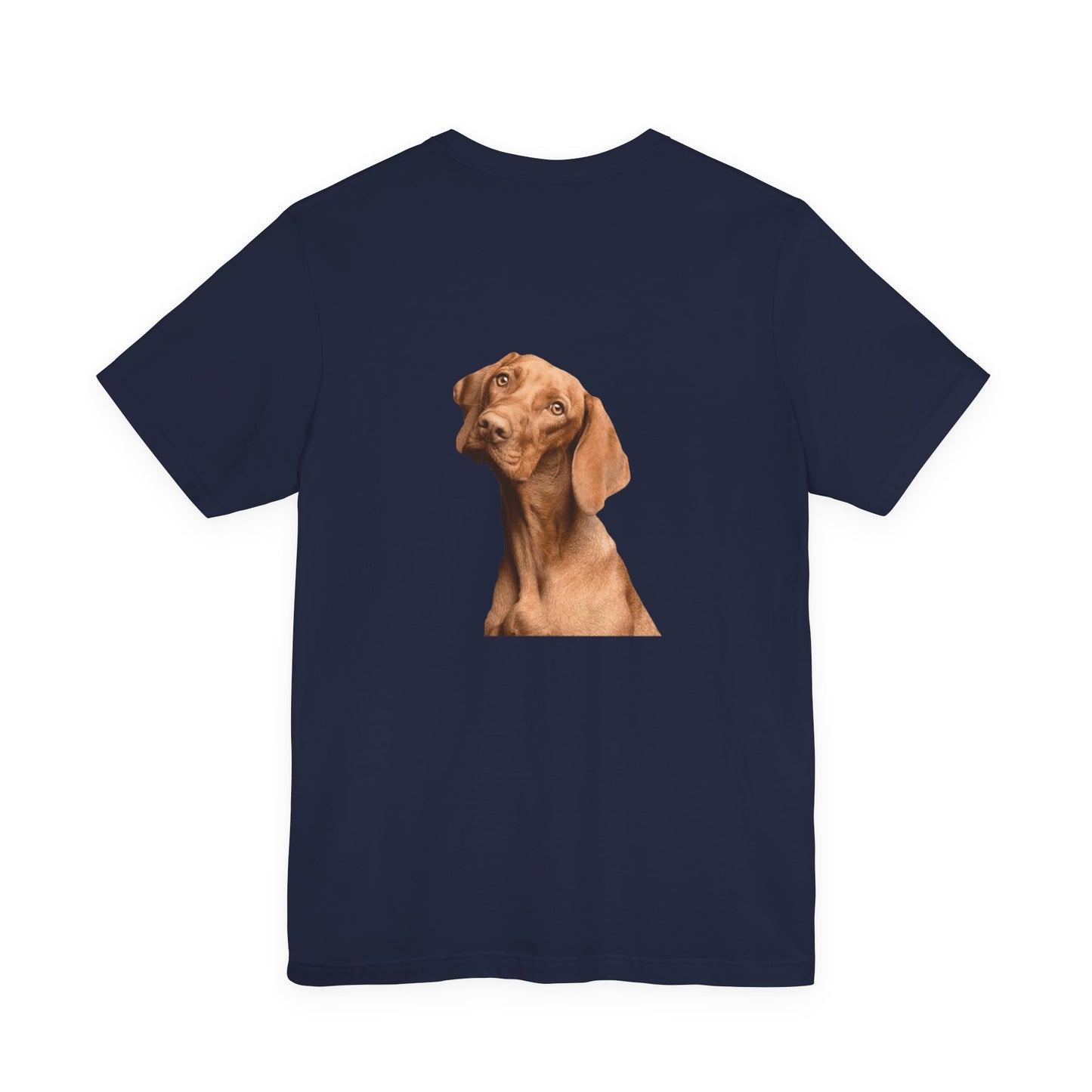 Maison Paw Vizsla Portrait Tee — Dog Lover Short Sleeve T-Shirt