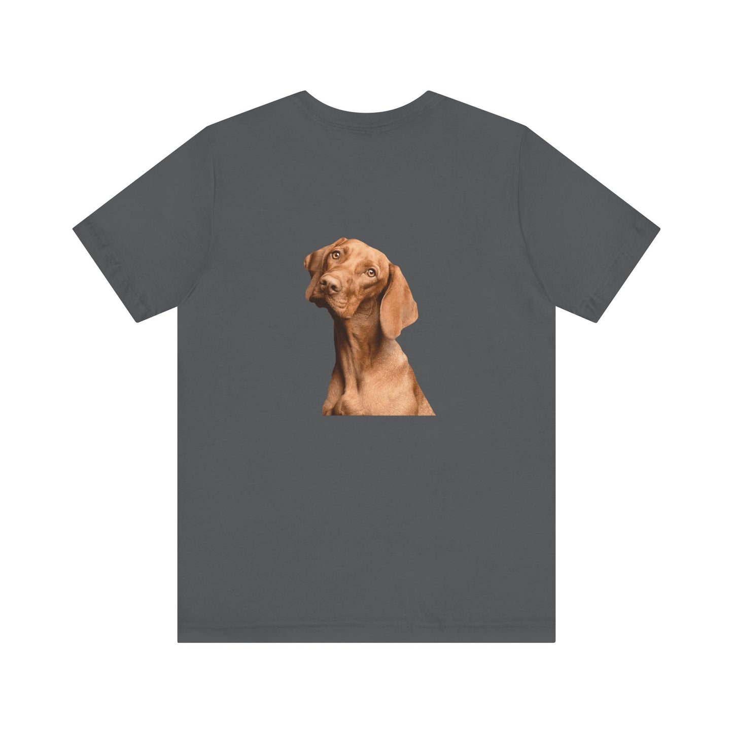 Maison Paw Vizsla Portrait Tee — Dog Lover Short Sleeve T-Shirt
