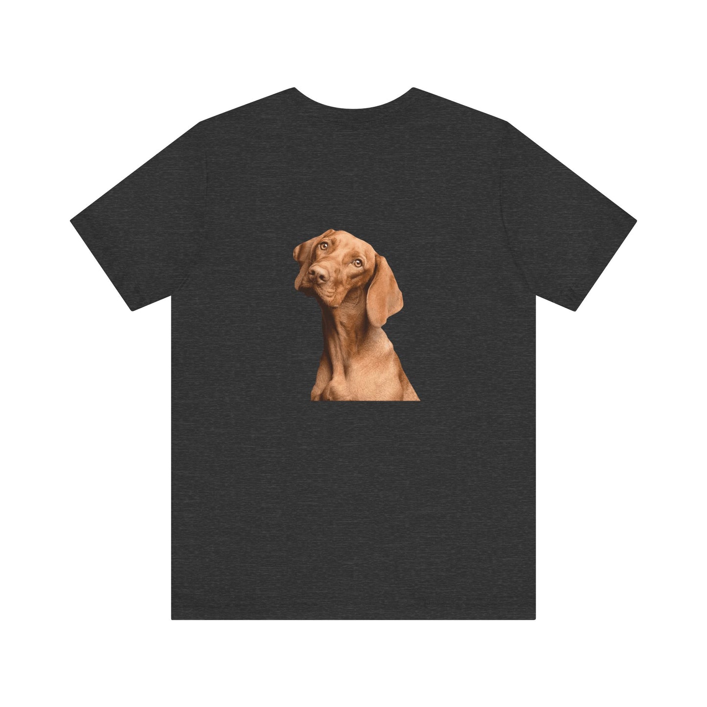 Maison Paw Vizsla Portrait Tee — Dog Lover Short Sleeve T-Shirt